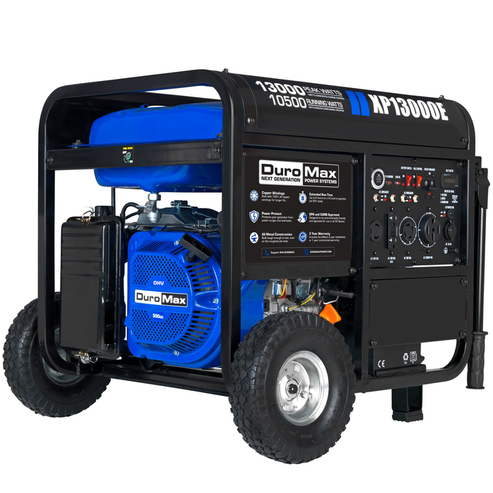 DuroMax XP13000E 13,000 Watt Portable Gas Powered Generator Generators DuroMax   