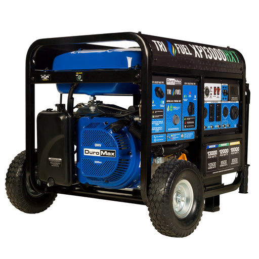 DuroMax XP13000HXT 13,000 Watt Electric Start Tri-Fuel Portable Generator w/ CO Alert Generators DuroMax   