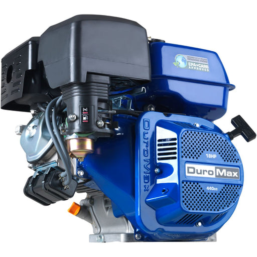 DuroMax XP18HP 439cc 3600 RPM 1" Recoil Start Horizontal Gas Powered Engine Engines DuroMax   