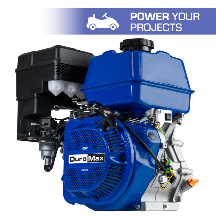 DuroMax XP20HP 500cc 1-Inch Shaft Recoil Start Gasoline Engine Engines DuroMax   