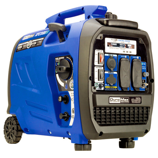 DuroMax XP2300iH 2,300 Watt Portable Dual Fuel Inverter Generator w/ CO Alert Generators DuroMax   