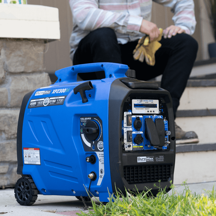 DuroMax XP2300iH 2,300 Watt Portable Dual Fuel Inverter Generator w/ CO Alert Generators DuroMax   