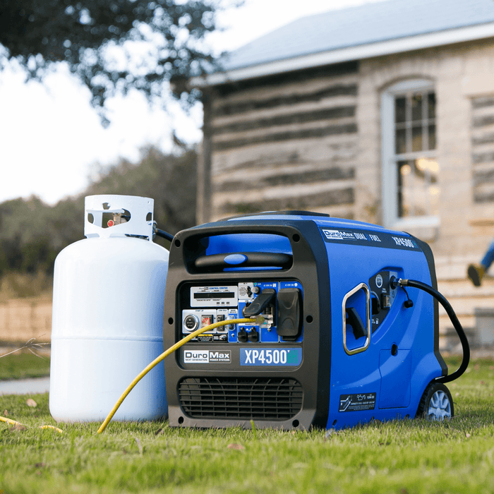 DuroMax XP4500iH 4,500 Watt Portable Dual Fuel Inverter Generator w/ CO Alert Generators DuroMax   