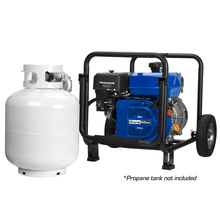 DuroMax XP652WX 158 GPM 2" Dual Fuel Engine Portable Water Pump Pumps DuroMax   