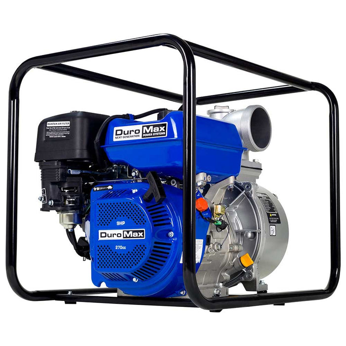 DuroMax XP904WP 427-Gpm 4" Gasoline Engine Portable Water Pump Pumps DuroMax   