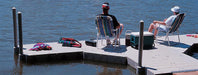Connect-A-Dock 2000 Series T Shape High-Profile Docks Floating Dock Connect-A-Dock 22' X 20' Without 