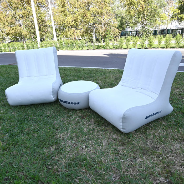 Inflatable Chair/Table Set AquaBanas AquaBanas   