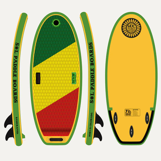 Classic SOLra Inflatable River Surfboard Inflatable SUP Boards Sol Paddle Boards   