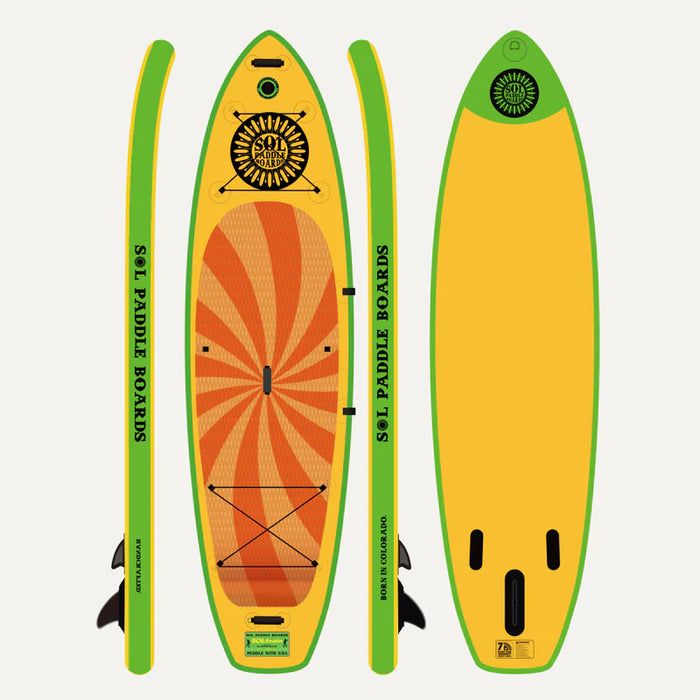 Classic SOLtrain Inflatable Paddle Board Inflatable SUP Boards Sol Paddle Boards   