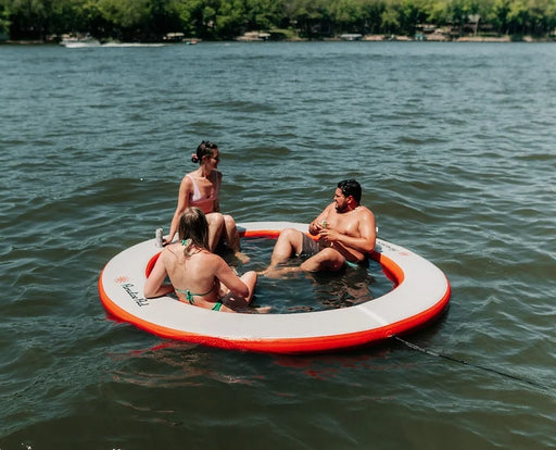 Splash Island Inflatable Lake Pad 9' Platforms/Mats Paradise Pad   