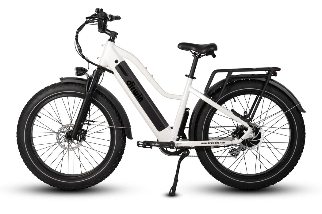 Pioneer Step-thru Fat Tire Electric Bike Electric Bikes Dirwin   