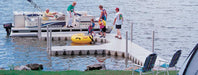 Connect-A-Dock F Shape Low-Profile Docks Floating Dock Connect-A-Dock FPK1014 - 20' 17'6" Without 