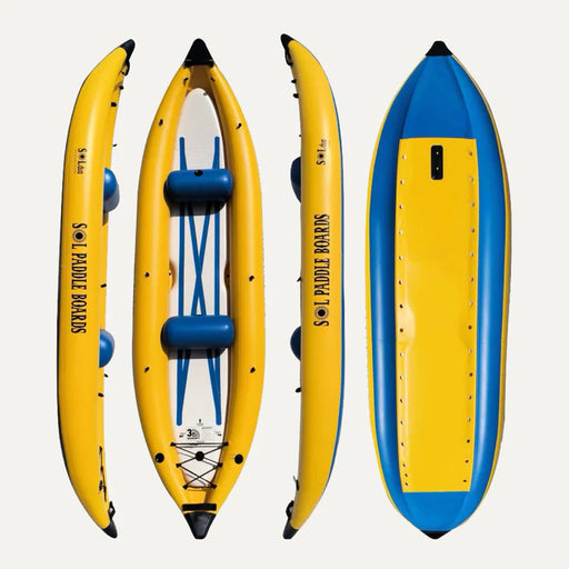 GalaXy SOLduo Double Inflatable Kayak Inflatable Kayaks Sol Paddle Boards   