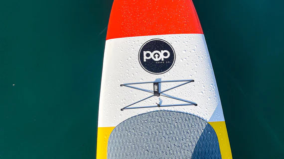 11'6 Throwback Hard SUP Boards Pop Board Co.   