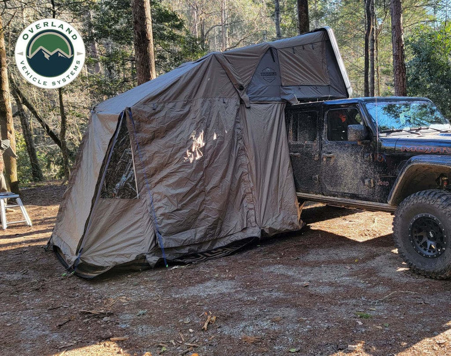 Overland Vehicle Systems HD Bushveld II Hard Shell Roof Top Tent For 2 People Hard Shell Roof Top Tents Overland Vehicle Systems Tent/Annex  