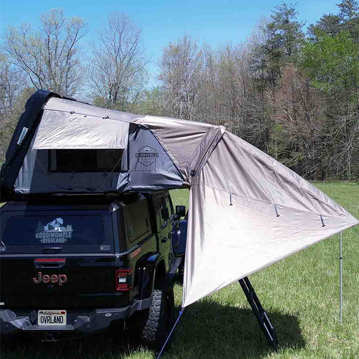 Overland Vehicle Systems HD Bushveld II Hard Shell Roof Top Tent For 2 People Hard Shell Roof Top Tents Overland Vehicle Systems Tent/Awning  