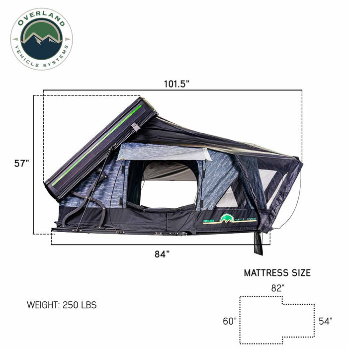 Overland Vehicle Systems XD Everest Hard Shell Rooftop Tent Hard Shell Roof Top Tents Overland Vehicle Systems   