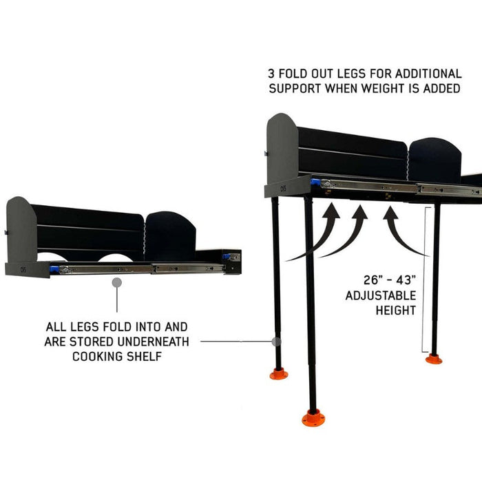 Overland Vehicle Systems Camp Cargo Box Kitchen With Slide Out Sink Kitchen Overland Vehicle Systems   