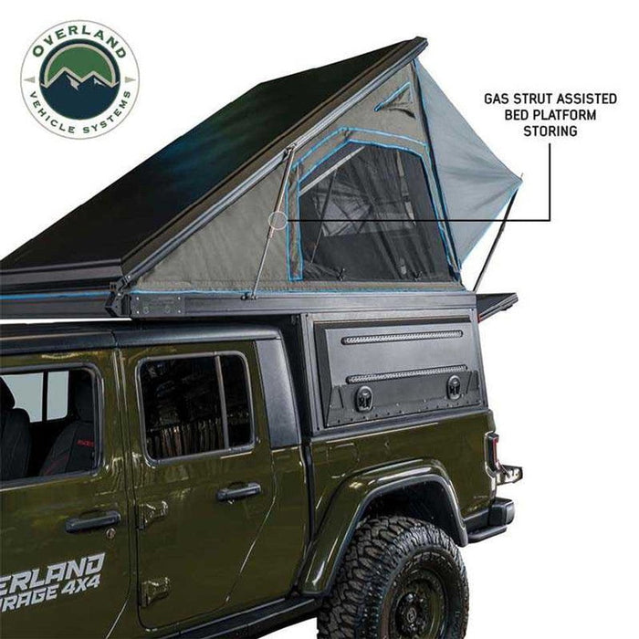 Overland Vehicle Systems MagPak Camper Shell Rooftop Tent Combo Camper Shell Tent Overland Vehicle Systems   