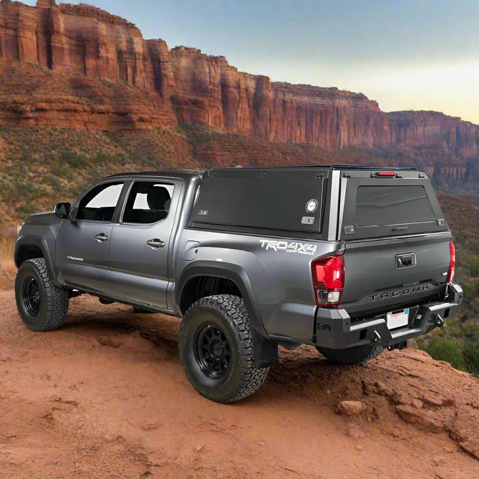 OVS Expedition Truck Cap For 2016-2023 Toyota Tacoma 5 Ft Bed - 70100001 Hard Tops Overland Vehicle Systems   