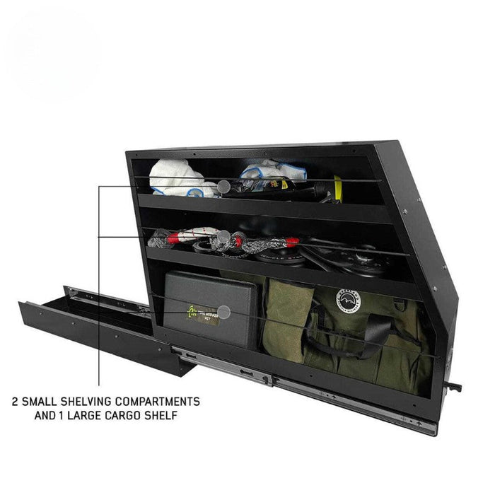 Overland Vehicle Systems Highline Slide Out Storage System Drawer Overland Vehicle Systems   