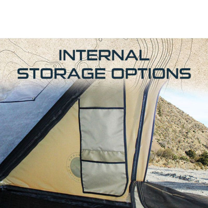 Overland Vehicle Systems LD TMON 2 Person Clamshell Roof Top Tent Clamshell Roof Top Tents Overland Vehicle Systems   