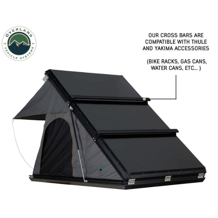 Overland Vehicle Systems Mamba 3 Clamshell Roof Top Tent Clamshell Roof Top Tents Overland Vehicle Systems   