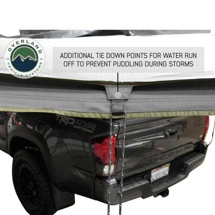 Overland Vehicle Systems HD Nomadic 270 Awning - Dark Gray 270 Awning Overland Vehicle Systems   