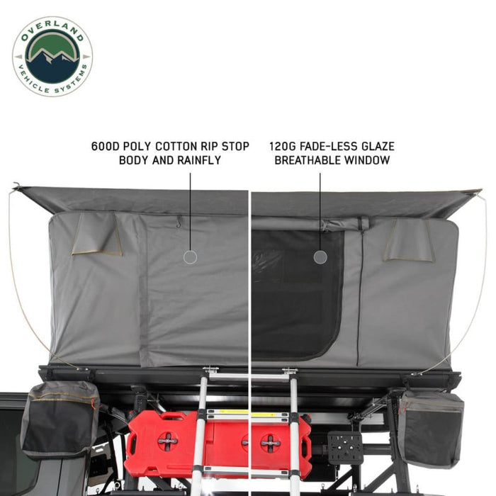 Overland Vehicle Systems HD Sidewinder Hardshell Roof Top Tent Hard Shell Roof Top Tents Overland Vehicle Systems   