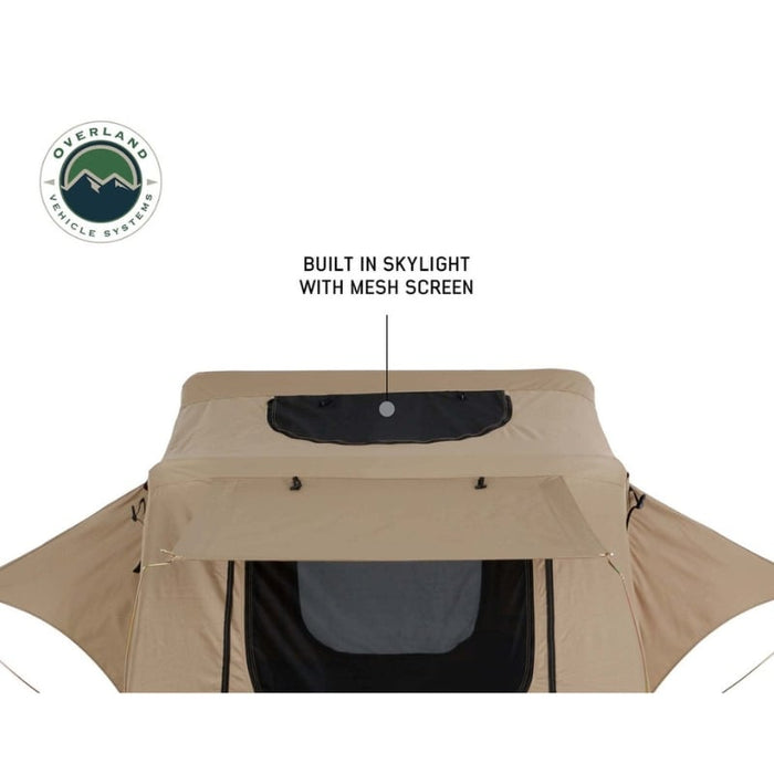 Overland Vehicle Systems LD TMBK 3 Person Soft Shell Roof Top Tent Soft Shell Roof Top Tent Overland Vehicle Systems   