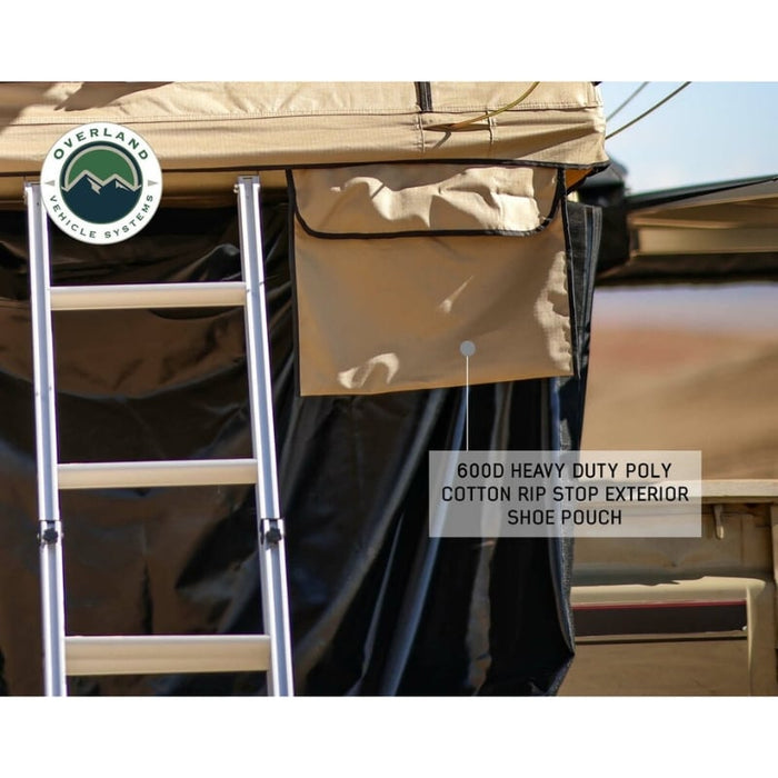 Overland Vehicle Systems LD TMBK 3 Person Soft Shell Roof Top Tent Soft Shell Roof Top Tent Overland Vehicle Systems   