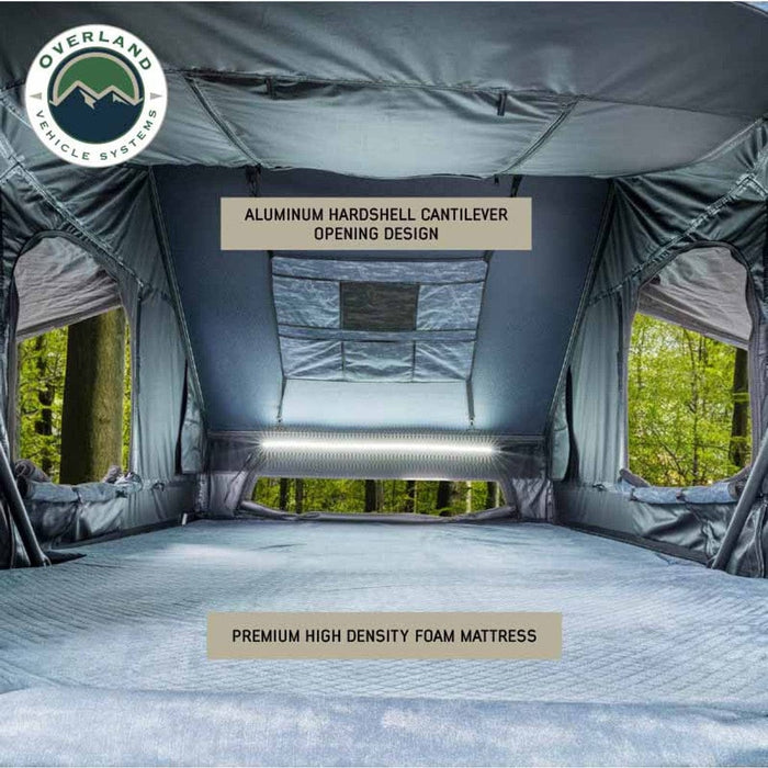 Overland Vehicle Systems XD Everest Hard Shell Rooftop Tent Hard Shell Roof Top Tents Overland Vehicle Systems   