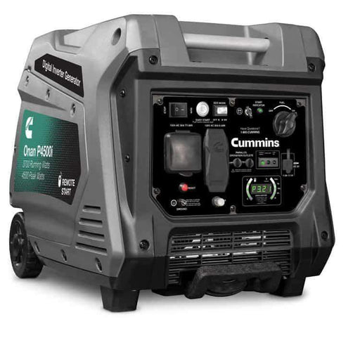 Cummins P4500i 3700W/4500W Onan A058U955 Remote Start Gas Inverter Generator Portable Inverters Cummins   