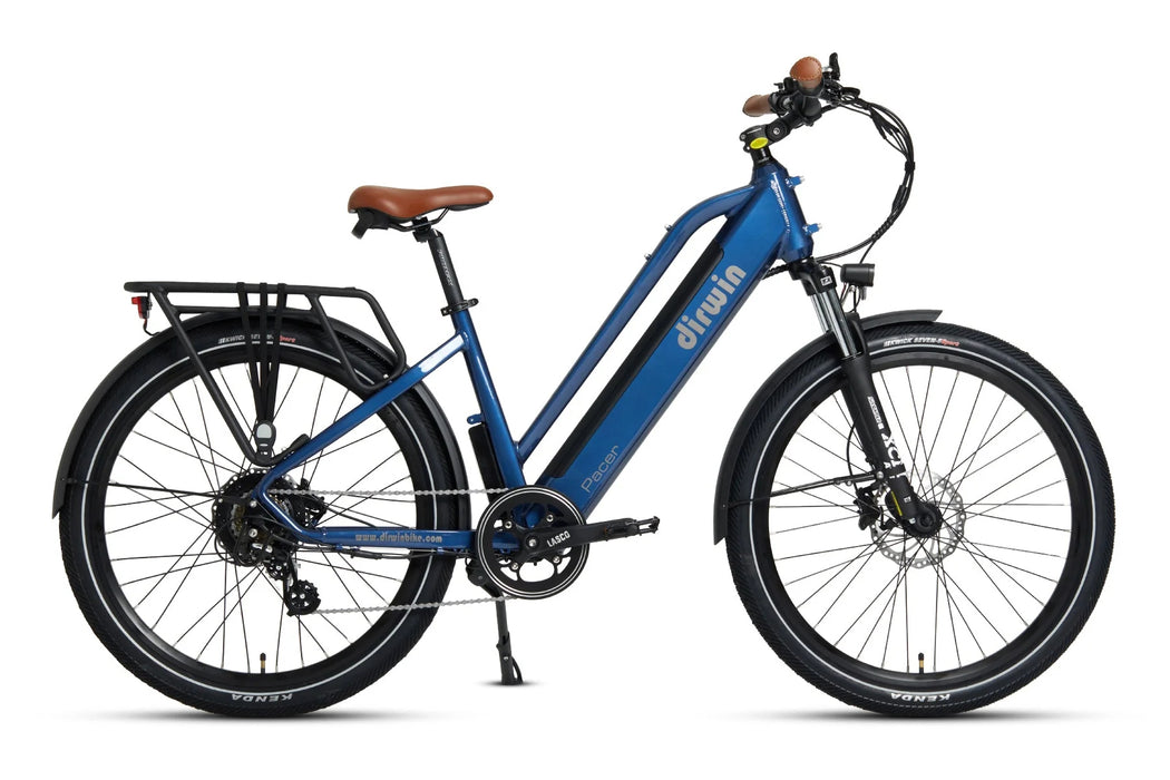 Pacer Commuter Ebikes Electric Bikes Dirwin Pacer Blue  