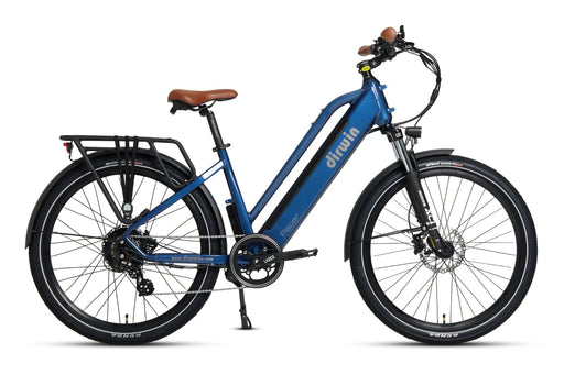 Pacer Commuter Ebikes Electric Bikes Dirwin Pacer Blue  