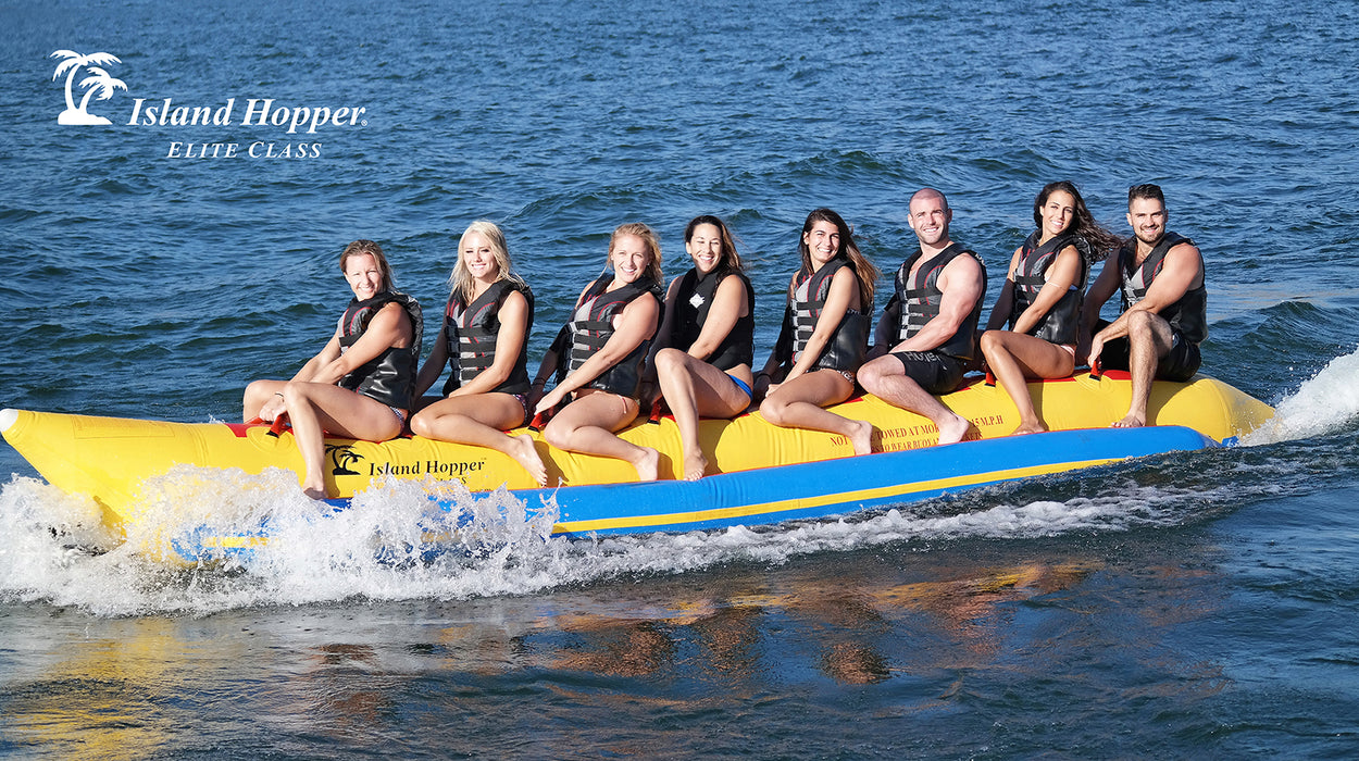 Island Hopper Banana Boat “Elite Class” 8 Passenger Inline Banana Boats Island Hopper   
