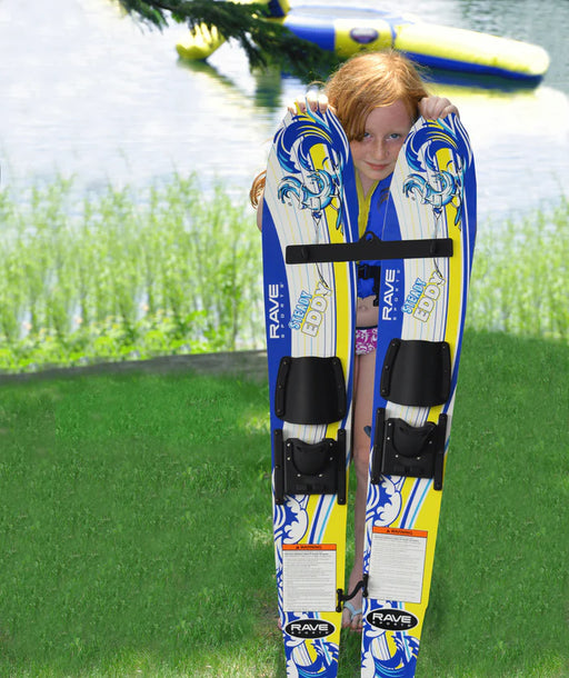 STEADY EDDY KIDS TRAINER COMBO WATER SKIS Water Skis Rave Sports   