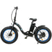 UL Certified-Ecotric 20inch white portable and folding fat bike model Dolphin Electric Bikes Ecotric Black  