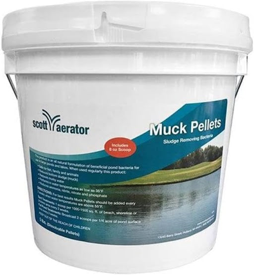 Scott Aerator: Muck Pellets Beneficial Bacteria Scott Aerator   